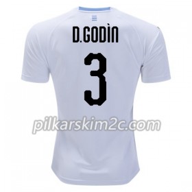 Koszulka Urugwaj D.Godin 3 Precz Mistrzostwa Świata 2018 - Koszulki Piłkarskie